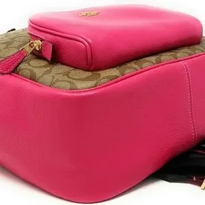 Coach | Bags | Coach Womens Court Backpack Signature Canvas  display picture 2
